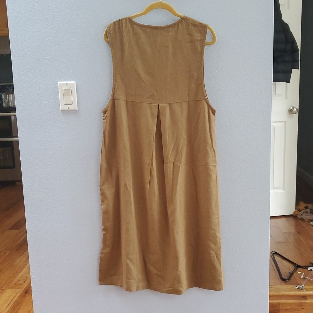 Conrado Katrina Linen Midi Dress — image 6 of 8